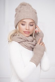 Бини женский Siberika 1046 бежевый