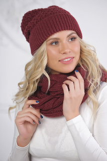 Бини женский Siberika 1043 бордовый