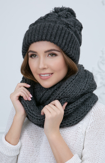 Бини женский Siberika 1046 серый