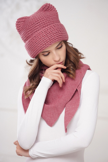 Бини женский Siberika 1026 бордовый