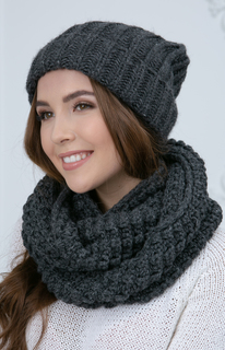 Бини женский Siberika 1047 серый