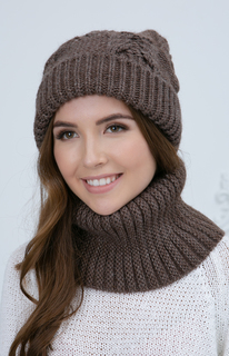 Бини женский Siberika 1046 коричневый