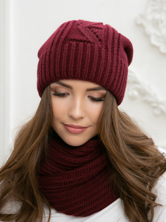 Бини женский Siberika 1045 бордовый