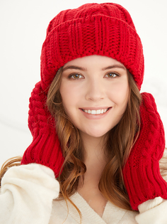 Бини женский Siberika 1051 красный