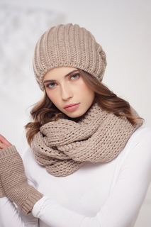 Бини женский Siberika 1015 бежевый