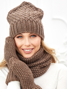 Бини женский Siberika 1050 коричневый