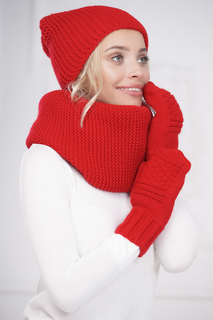 Бини женский Siberika 1059 красный