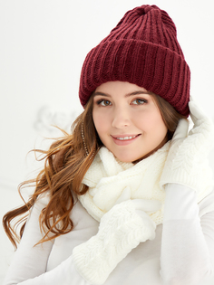 Бини женский Siberika 1023 бордовый