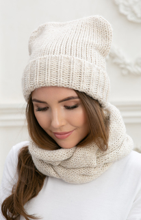 Бини женский Siberika 1049 бежевый