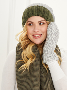 Бини женский Siberika 1061 серый