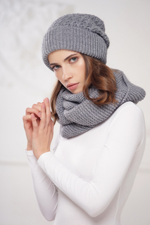 Бини женский Siberika 1043 серый