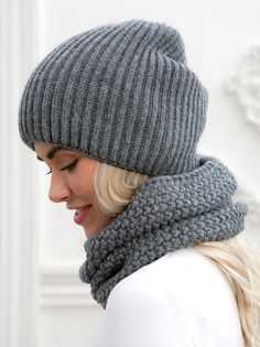 Бини женский Siberika 1003 серый