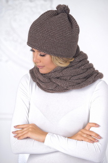 Бини женский Siberika 1038 коричневый