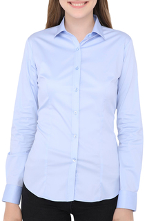 Рубашка женская BAWER RL1111073-08 голубая XL