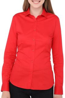 Рубашка женская BAWER RL1111073-04 красная XL