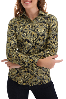 Рубашка женская BAWER RL1412067-01 золотистая L