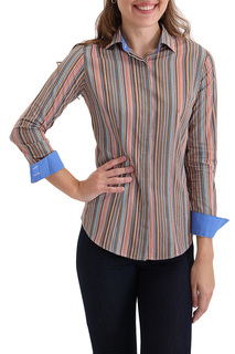 Рубашка женская BAWER RL1412063-02 оранжевая M