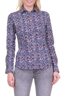 Рубашка женская BAWER RL1412075-02 синяя XS