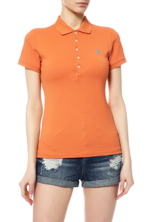 Поло женское Ralph Lauren C38-UKJUL/B8948/A800B оранжевое S