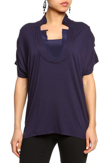 Топ женский Seventy MJ0166-754 синий 42 IT