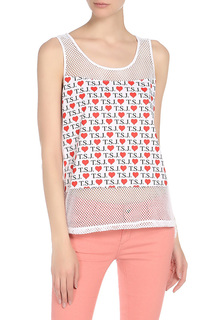 Топ женский Twin-Set Jeans J2S5YN белый M