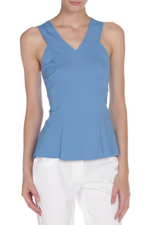 Топ женский PINKO TAG G86158642 синий 46 IT