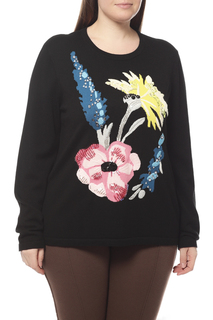 Пуловер женский ESCADA 5027269 A001 черный 2XL