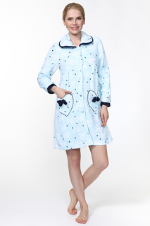 Халат женский Lelio 734 голубой S