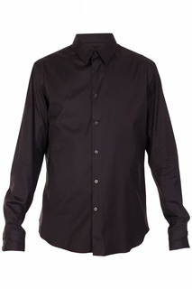 Рубашка мужская Alexander McQueen 73058 черная 54 EU