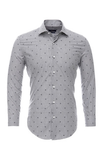 Рубашка мужская BAWER RZ2112078-01 черная 4XL