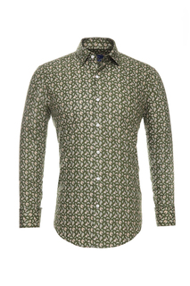 Рубашка мужская BAWER RZ2412070-03 зеленая L