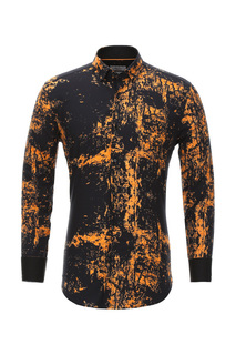 Рубашка мужская BAWER 2RY05022-02 оранжевая M