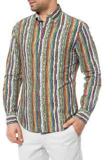 Рубашка мужская GITMAN VINTAGE 6L422GV02-99 зеленая S