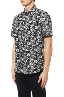 Рубашка мужская Sand SS16 8191 - IVER черная 44 EU