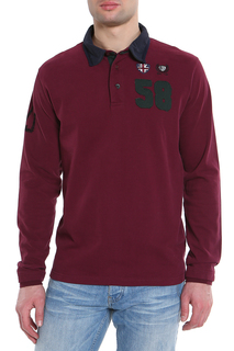 Поло мужское Rifle 6010_30 красное XL