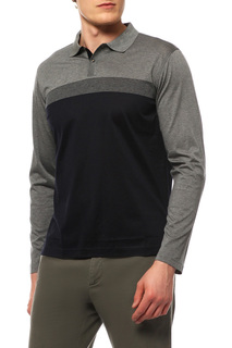 Поло мужское LAGERFELD 63211505 синее 3XL