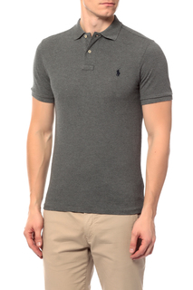 Поло мужское Ralph Lauren 710675974050 серое XL