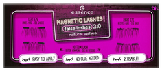 Накладные ресницы Essence Magnetic lashes! false lashes 2.0 natural lashes 4 шт