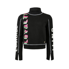 Лонгслив детский STEFANIA, цв. черный, р-р 158