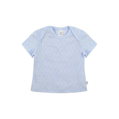 Футболка детская МАМУЛЯНДИЯ, цв. голубой, р-р 74