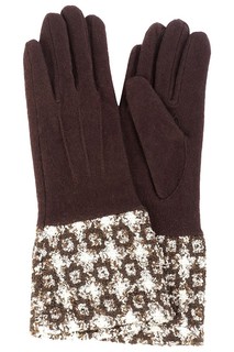 Перчатки женские Moltini 95017-12O коричневые 7.5