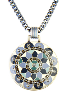 Колье женское Clara Bijoux B71531 BL разноцветное