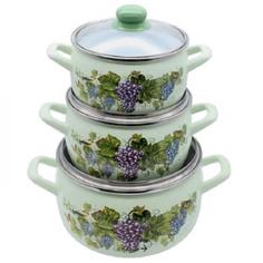 Набор кастрюль METROT, 2930/Виноград 194144