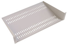 Полка ЦМО перфорированная консольная 2U 19" МС-20 глубина 200 мм