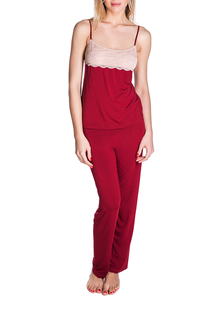 Брюки женские Rose&Petal Homewear RP50-7138 красные M