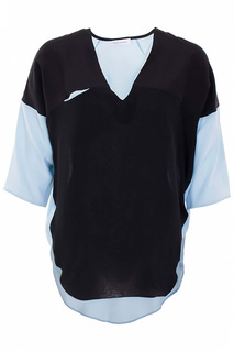 Блуза женская Costume National 66166 голубая 42 IT