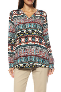 Блуза женская COMMA 88.704.11.4812 синяя 36 DE