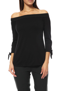 Блуза женская COMMA 88.704.39.2604 черная 36 DE