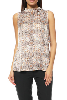 Блуза женская COMMA 81.704.13.2505_КОРИЧН коричневая 36 DE