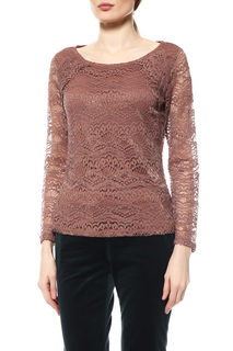 Блуза женская COMMA 81.612.32.5768_КОРИЧН коричневая 36 DE